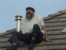 Rabbi Abend enjoying the view Rabbi Abend enjoying the view