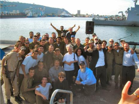 With the Navy in Haifa